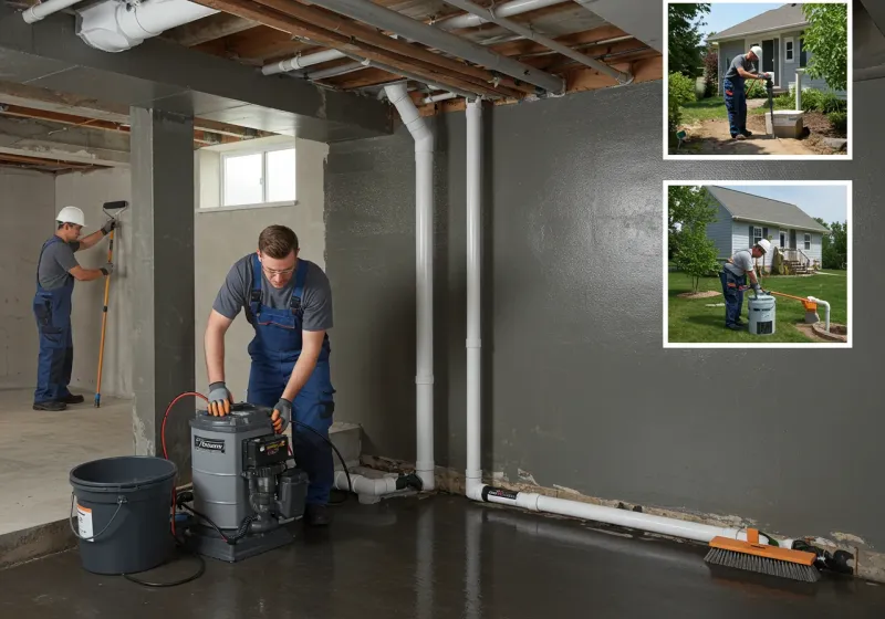 Basement Waterproofing and Flood Prevention process in Barton County, KS